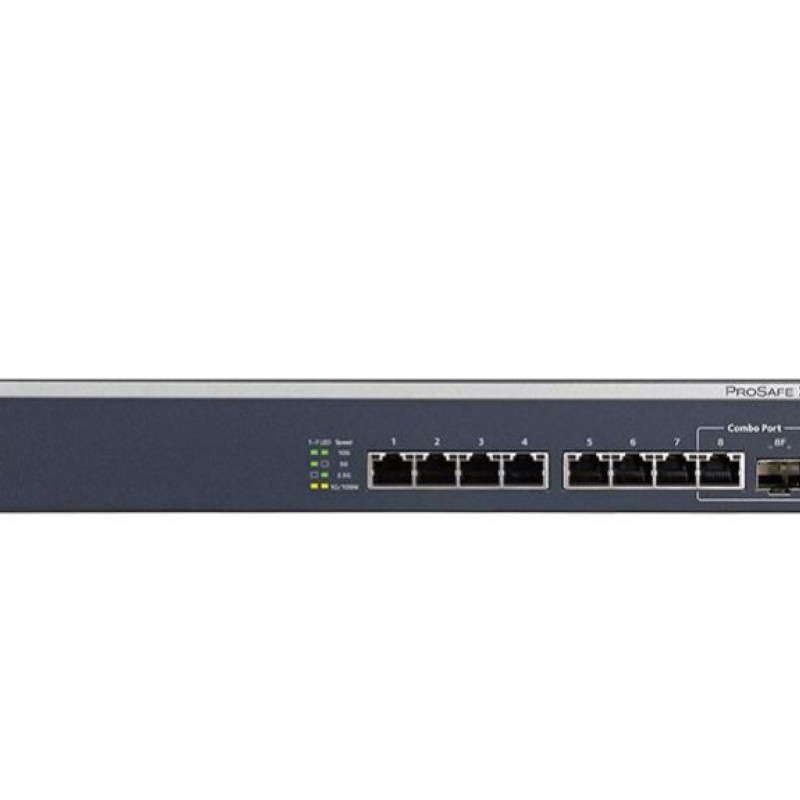 Netgear 8 Port 10G/Multi-Gigabit Unmanaged Switch, XS508MSwitches