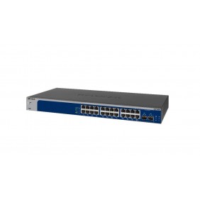 Netgear 24 Port 10-Gigabit/Multi-Gigabit Plus Unmanaged Switch, XS724EM