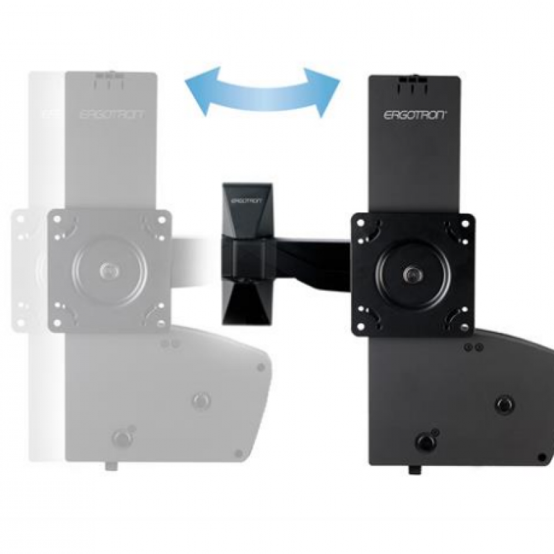 Ergotron Glide Wall Mount, LD-X, 61-113-085 (BLACK)Ergotron Industrial