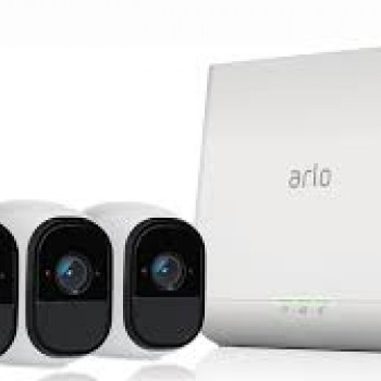 Arlo Pro2 1080P Wire-Free Weather-Proof 3-Camera System, VMS4330P
