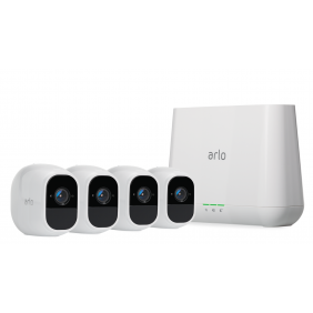 Arlo Pro2 1080P Wire-Free Weather-Proof 4-Camera System, VMS4430P