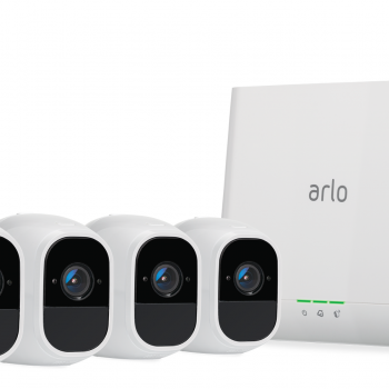 Arlo Pro2 1080P Wire-Free Weather-Proof 4-Camera System, VMS4430P