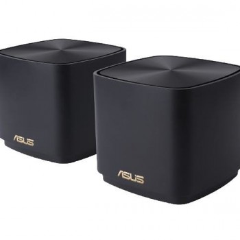 Asus AX1800 Dual Band 網狀 WiFi 系統, ZENWIFI AX Mini XD4 (2-PK) BLACK