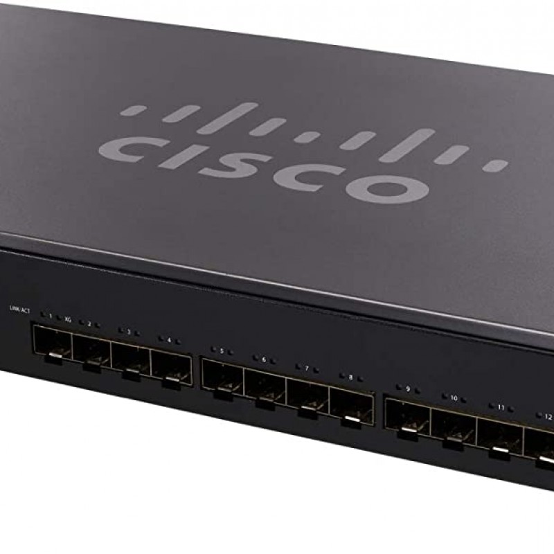 Cisco 12-Port 10G SFP+ Stackable Managed Switch, SX550X-12F-K9-UKSwitches