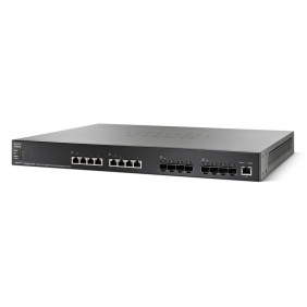 Cisco 16-Port 10G Stackable Managed Switch, SG550XG-8F8T-K9-UK