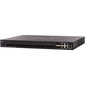 Cisco 24-Port 10G SFP+ Stackable Managed Switch, SX350X-24F-K9-UK