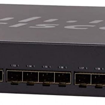 Cisco 24-Port 10G SFP+ Stackable Managed Switch, SX350X-24F-K9-UK
