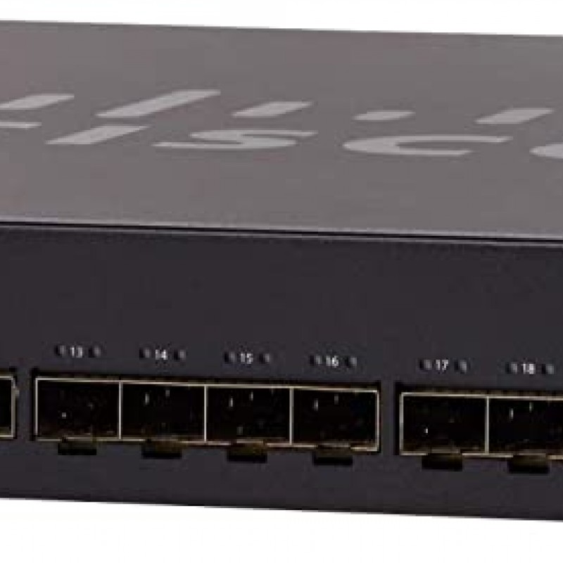 Cisco 24-Port 10G SFP+ Stackable Managed Switch, SX350X-24F-K9-UKSwitches