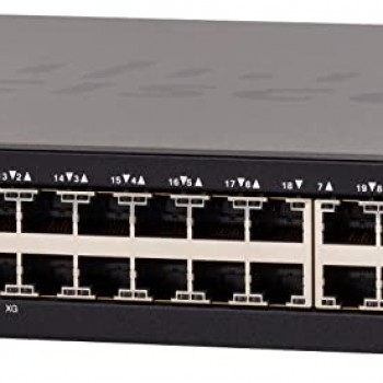 Cisco 24-Port 10GBase-T Stackable Managed Switch, SX550X-24-K9-UK