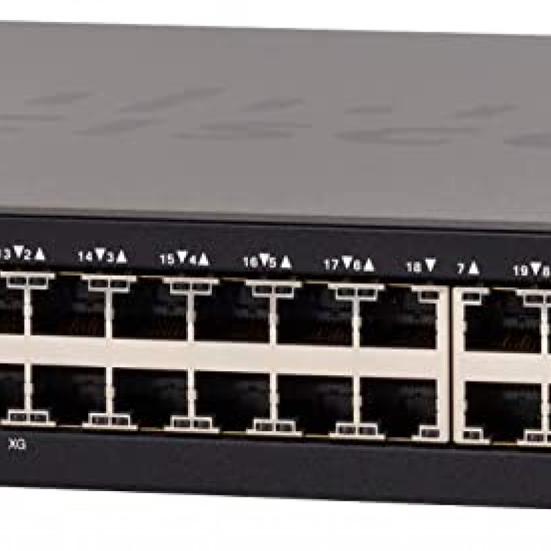 Cisco 24-Port 10GBase-T Stackable Managed Switch, SX550X-24-K9-UKSwitches