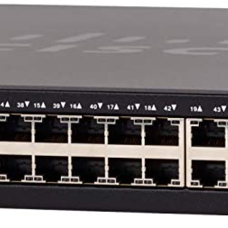 Cisco 52-Port 10GBase-T Stackable Managed Switch, SX350X-52-K9-UKSwitches