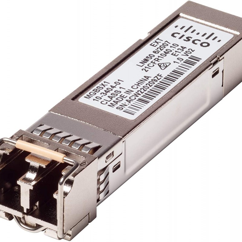 Cisco Gigabit Ethernet SX Mini-GBIC SFP Transceiver, MGBSX1網絡配件