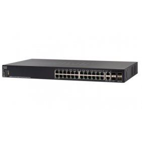 Cisco SG550X-24MP 24-port Gigabit PoE Stackable Switch, SG550X-24MP-K9-UK