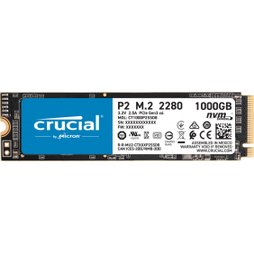 Crucial P2 PCIe Gen 3 x4 1TB SSD, CT1000P2SSD8