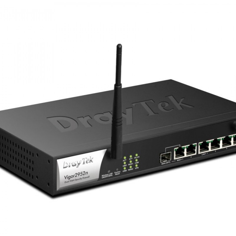 DrayTek Vigor-2952, Giga Dual-WAN VPN Firewall防火墻