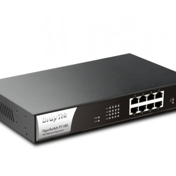 DrayTek Vigor-P1100, Gigabit 120w PoE Smart Switch
