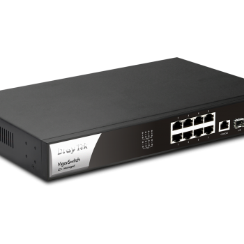 DrayTek Vigor-P2100, Gigabit 140w PoE Smart Switch