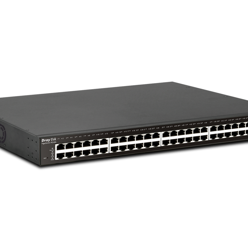 DrayTek Vigor-P2540x, Gigabit 400w PoE Smart SwitchSwitches