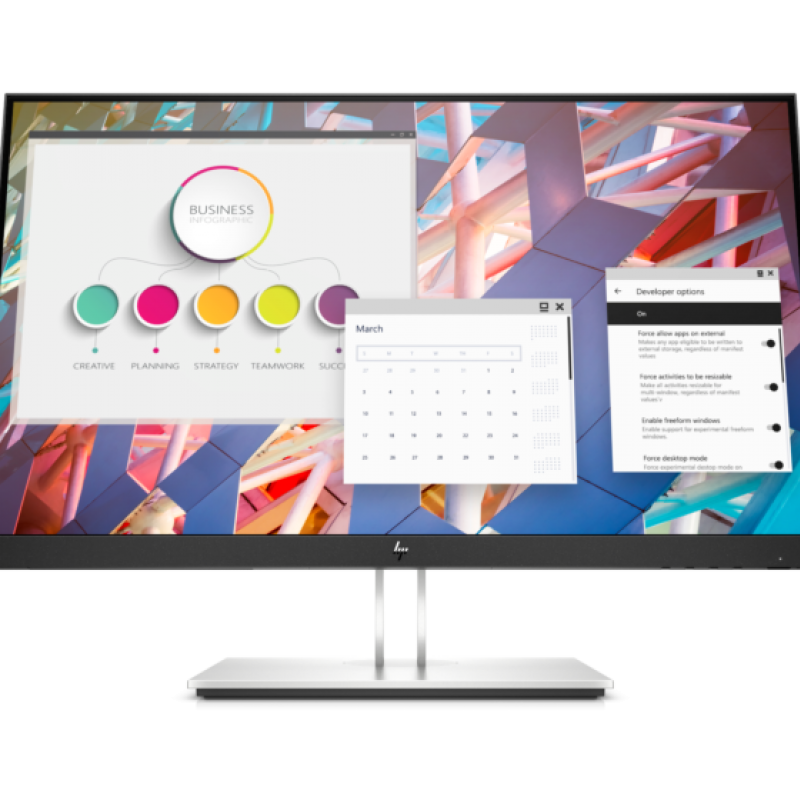HP E24 G4 24" WUXGA Monitor, 9VJ40AA#AB4Monitors