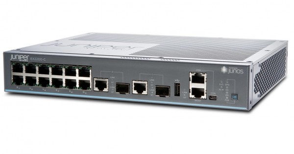 Juniper Networks EX2200-C-12P-2G Ethernet PoE+ Switch