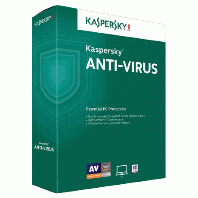 Kaspersky Anti-Virus Boxset 3 Years - 1 User Pack, SOFBOXKAV1U3Y防毒軟件