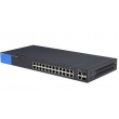 Linksys 24 Port PoE+ Gigabit Network Managed Switch, LGS326MP-AP