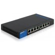 Linksys 8 Port PoE+ Gigabit Network Managed Switch, LGS308MP-AP