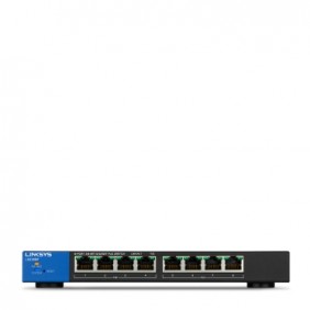 Linksys 8-Port Smart Gigabit PoE+ Switch, LGS308P