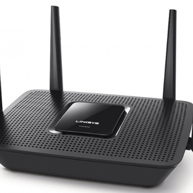 Linksys EA8300 Max-Stream AC2200 Wave2 MU-MIMO Tri-Band Wi-Fi Router w/USB3.0, EA8300-HKRouters