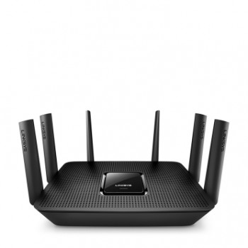 Linksys EA9300 Max-Stream AC4000 Wave2 MU-MIMO Tri-Band Wi-Fi Router w/USB3.0, EA9300-HK