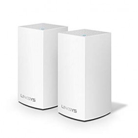 Linksys Velop Mesh WiFi WHW0102 (2.4Ghz + 5GHz) Dual-Band AC2600 2PK, WHW0102-AH