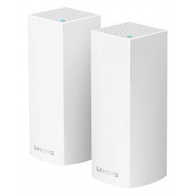 Linksys Velop Mesh WiFi WHW0302 Tri-Band AC4400 2PK, WHW0302-AH