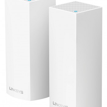 Linksys Velop Mesh WiFi WHW0302 Tri-Band AC4400 2PK, WHW0302-AH