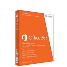 MS Office 家用進階版 32bit/64bit ChnTrad Subscr 1年 HK/TW/MC DM Medialess P2 (FPP)