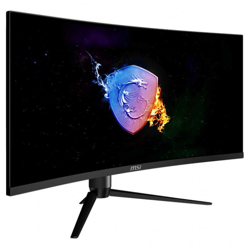 MSI Optix MAG342CQRV RGB 34" Curved 2K Gaming 電腦屏幕, MO-MA342QR電腦屏幕