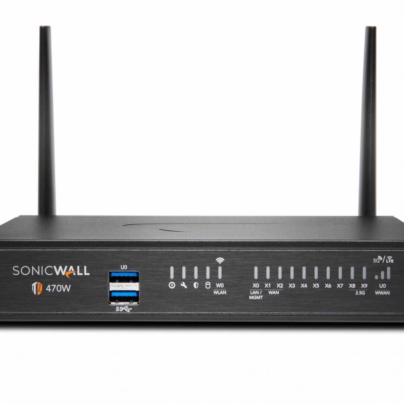 SonicWall TZ470 Wireless-Ac Intl TotalSecure - Threat Edition 3Yr, 02-SSC-7271防火墻