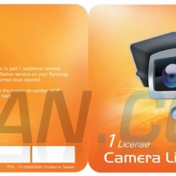 群暉 Synology HD-IPCAM1 Camera License Pack(1 License) 