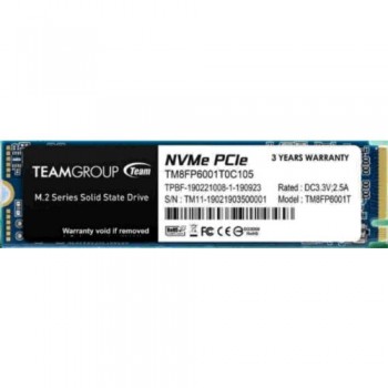 Team Group MP33 PCIe 3.0 x4 with NVMe 1.3 2280, TM8FP6256G0C101