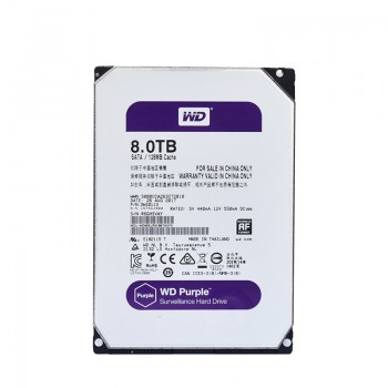 WD 8TB 紫色版 3.5吋 內置硬碟, WD85PURZ
