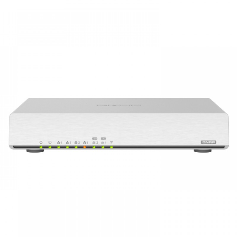 威聯通 QNAP 6 Ports Wi-Fi 6 雙 10GbE SD-WAN 路由器, QHora-301W路由器