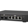 威聯通 QNAP 6 Ports 無網管型交換器, QSW-2104-2S交換器