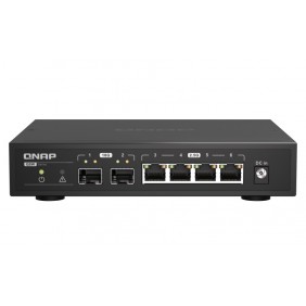 QNAP 6 Ports Unmanaged Switch, QSW-2104-2S