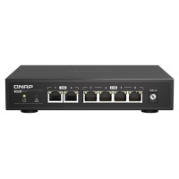 QNAP 6 Ports Unmanaged Switch, QSW-2104-2T