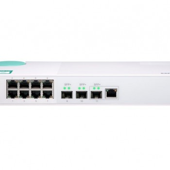 威聯通 QNAP 11 Ports 無網管型交換器, QSW-308-1C