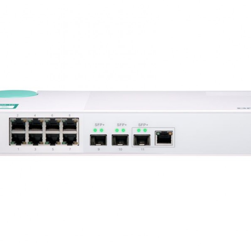 QNAP 11 Ports Unmanaged Switch, QSW-308-1CSwitches