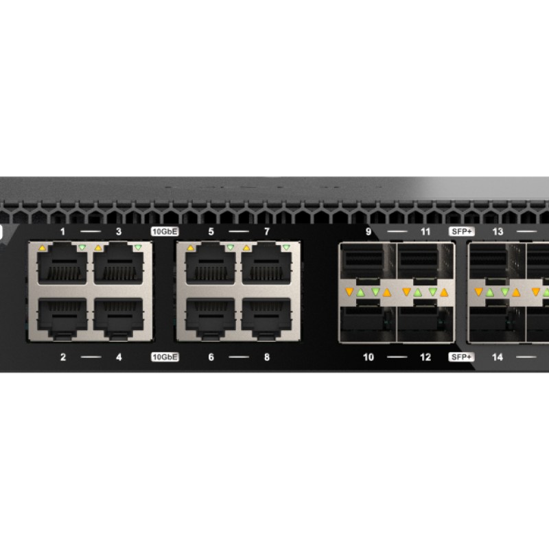 QNAP 16 Ports Unmanaged Switch, QSW-3216R-8S8TSwitches