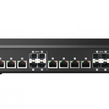 威聯通 QNAP 12 Ports 10GbE 網管型交換器, QSW-IM1200-8C