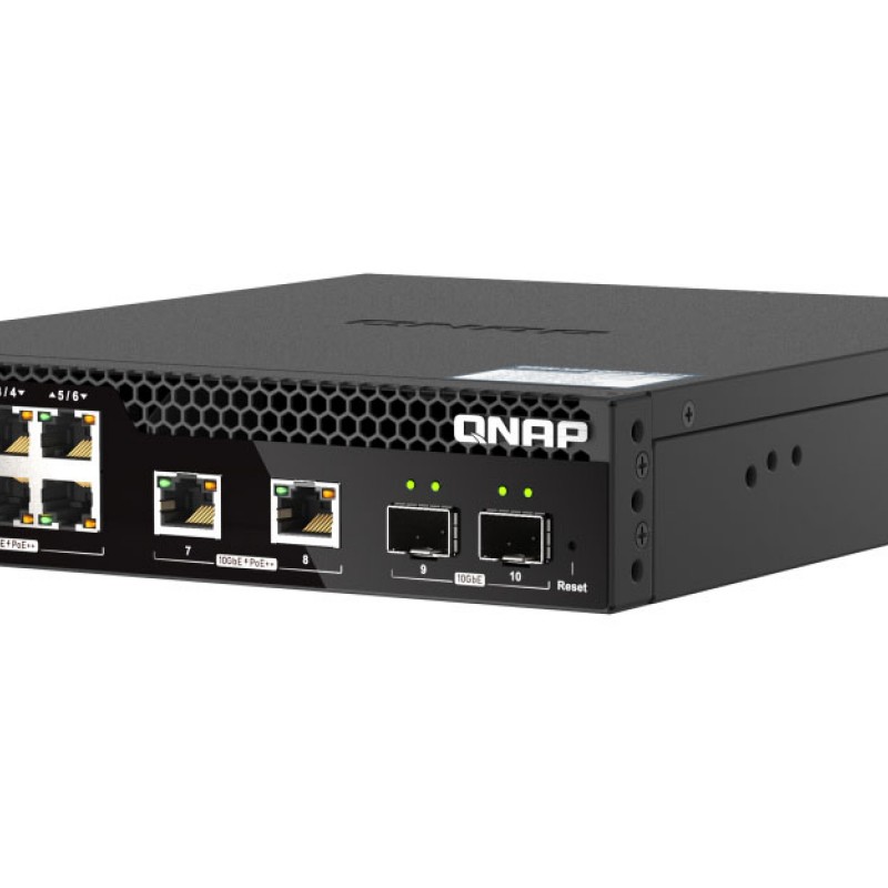 QNAP 4 Ports Managed Switch, QSW-M2106PR-2S2TSwitches