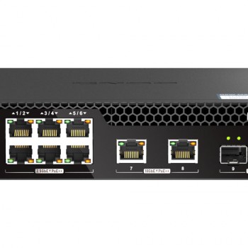 QNAP 4 Ports Managed Switch, QSW-M2106PR-2S2T