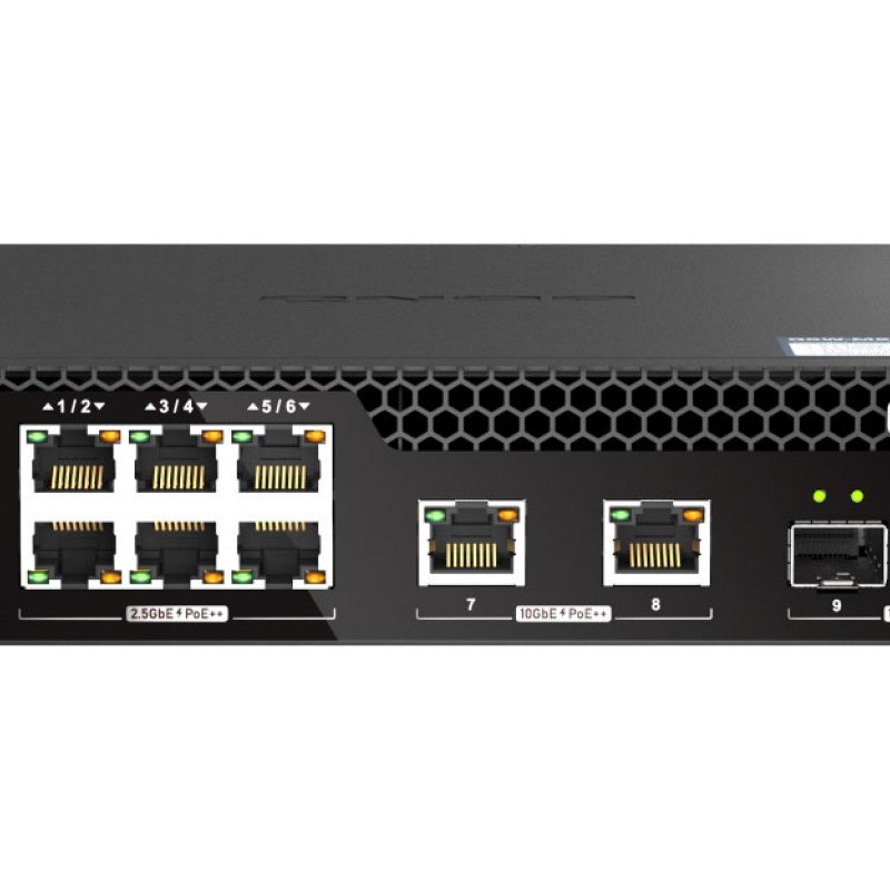 QNAP 4 Ports Managed Switch, QSW-M2106PR-2S2TSwitches